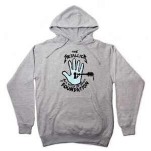 Metallica Pullover Hoodie Grey