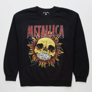 METALLICA Sun Skull Sweatshirt Black